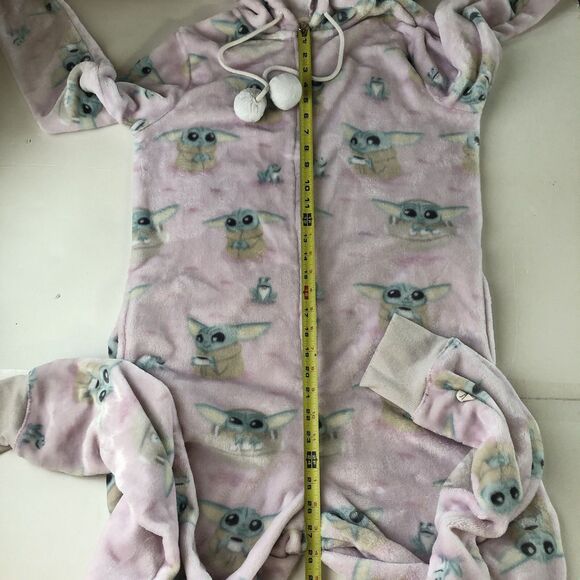 Munki Munki Women's Hooded Pockets One Piece Pajama Star Wars Front Zipper Small - Picture 8 of 16